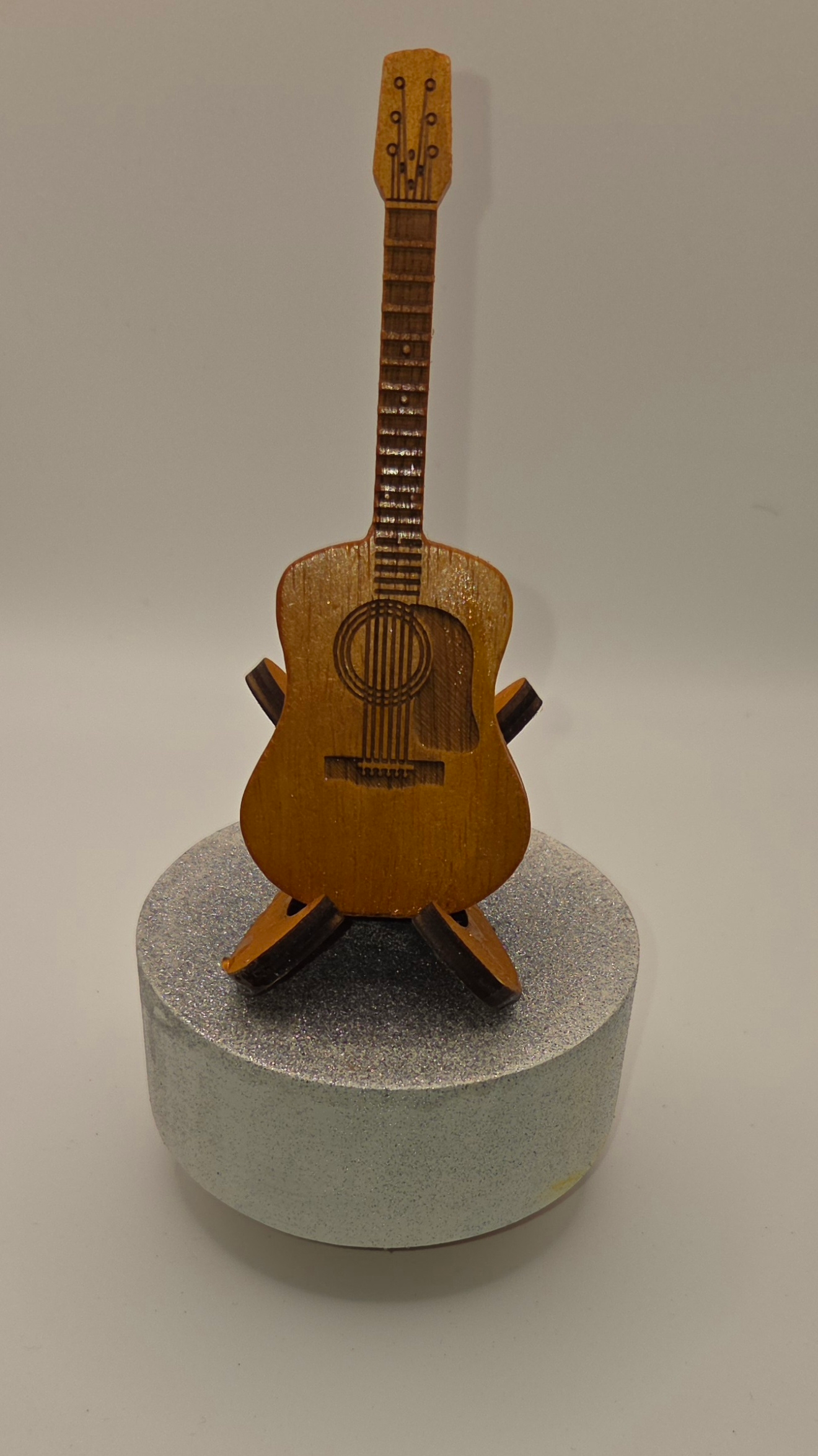 Rotating Guitar Music Box