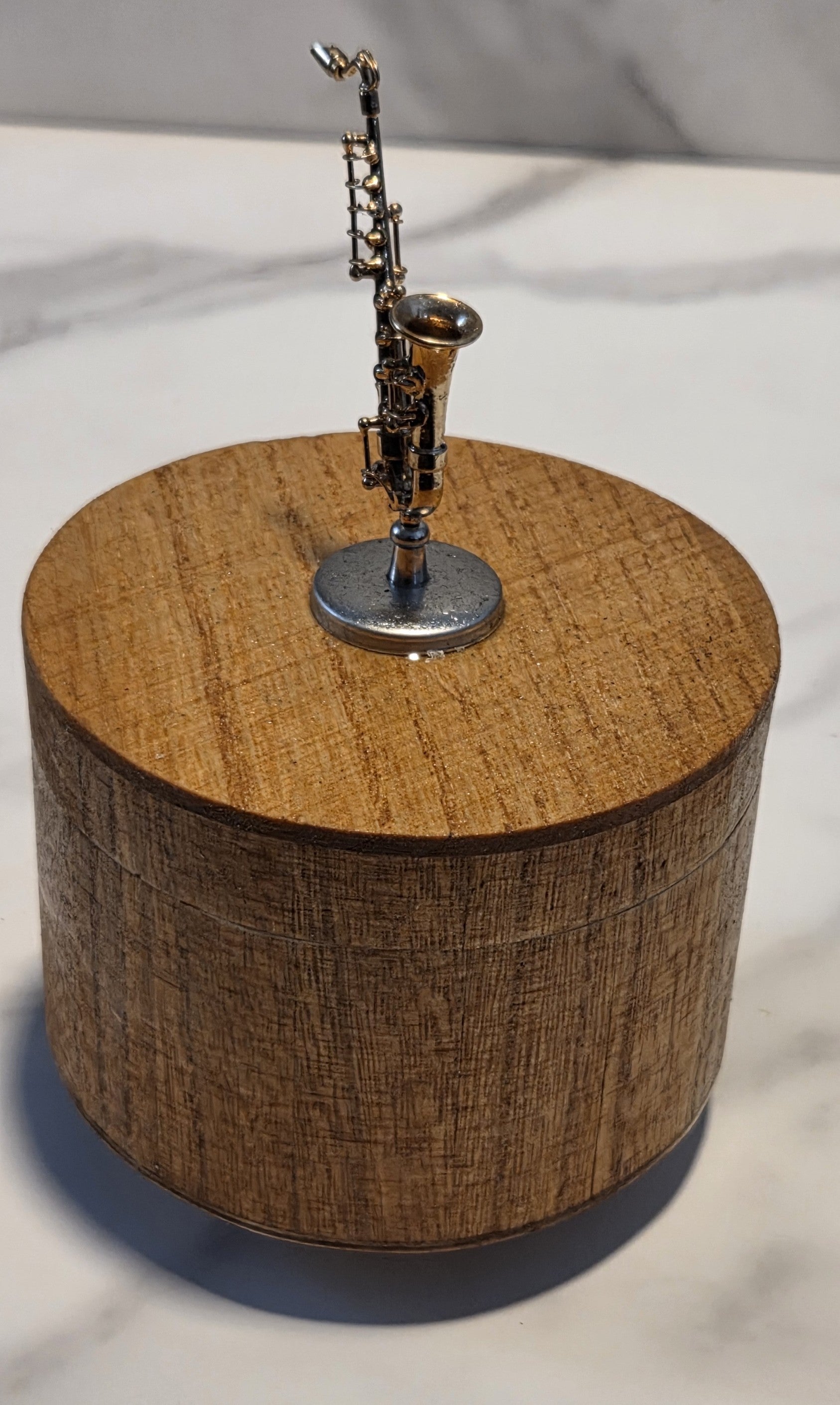Rotating Saxophone Music Box