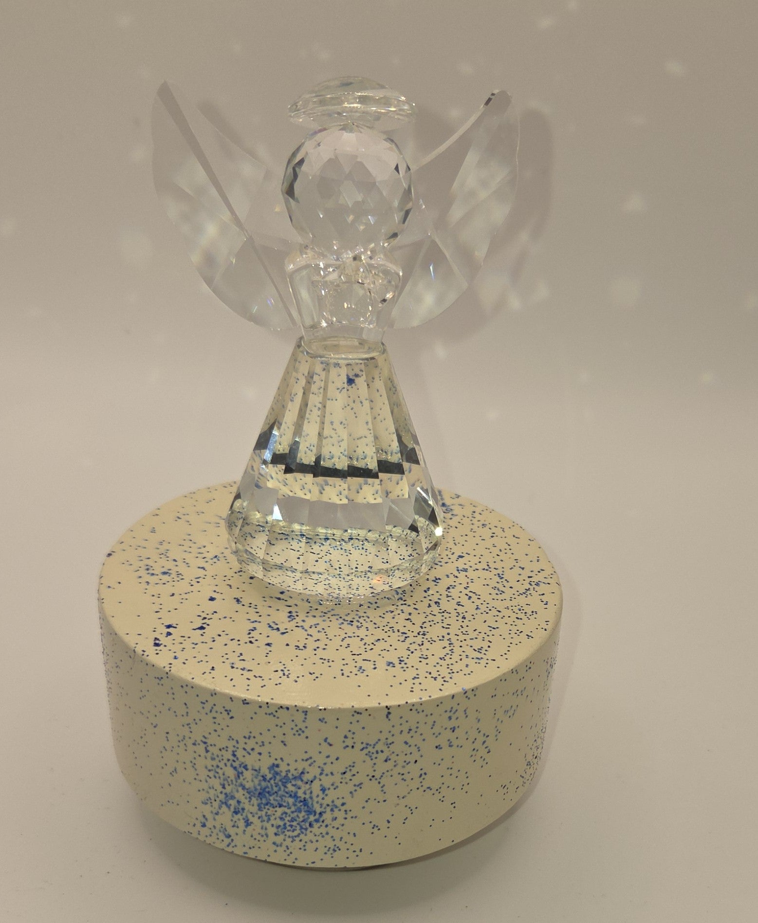 Rotating Angel Music Box