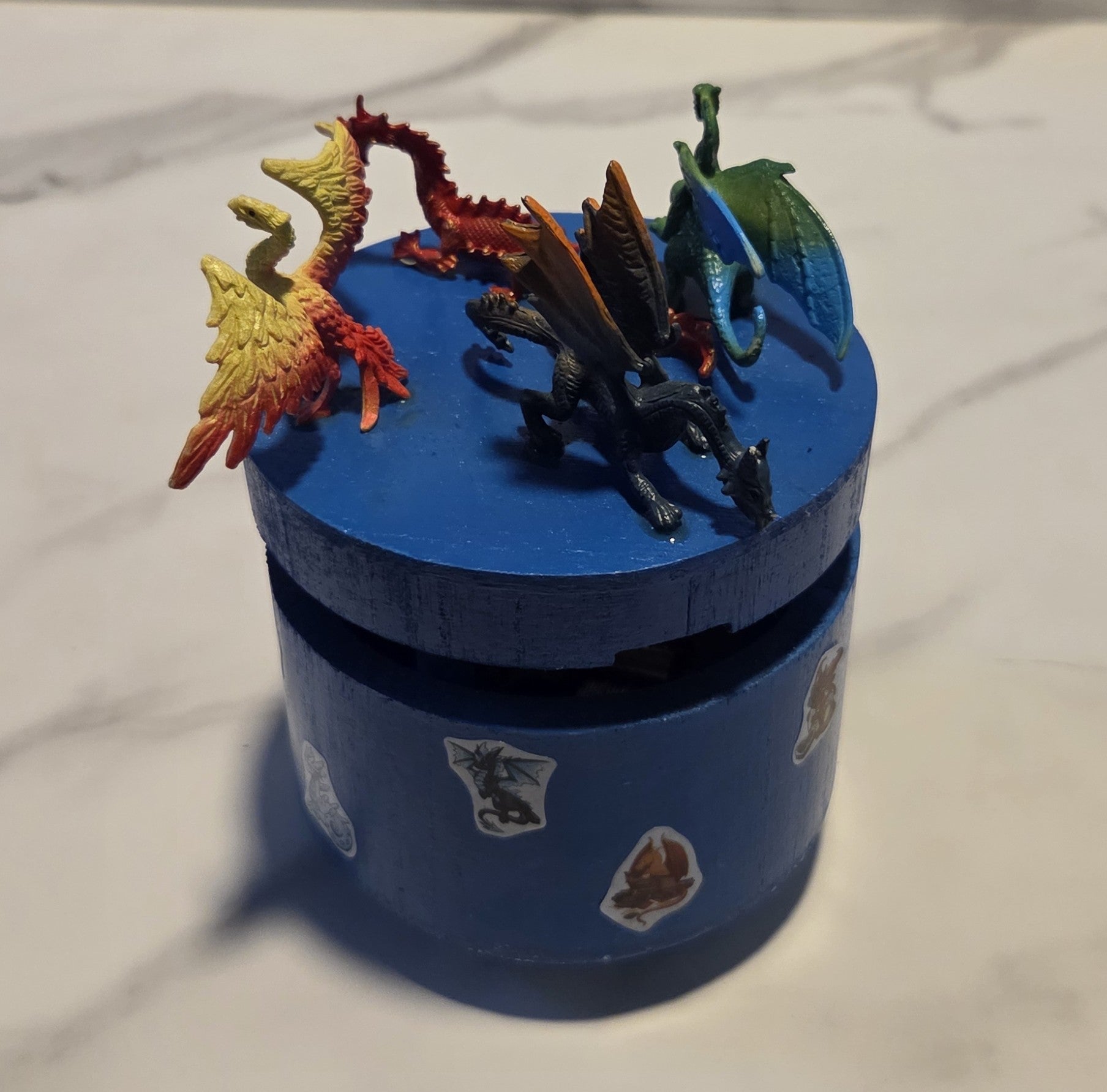 Rotating Dinosaur Music Box