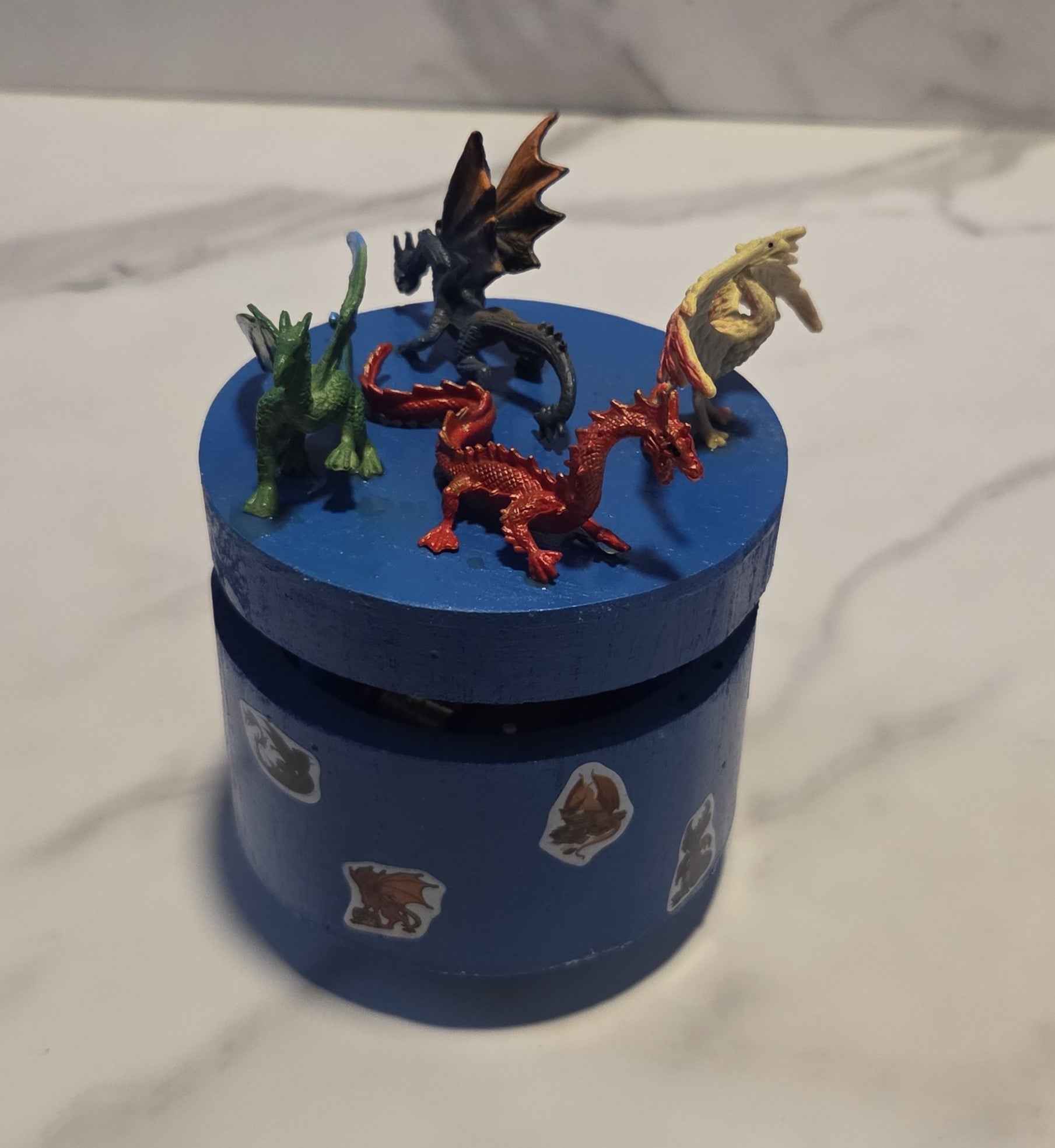 Rotating Dinosaur Music Box
