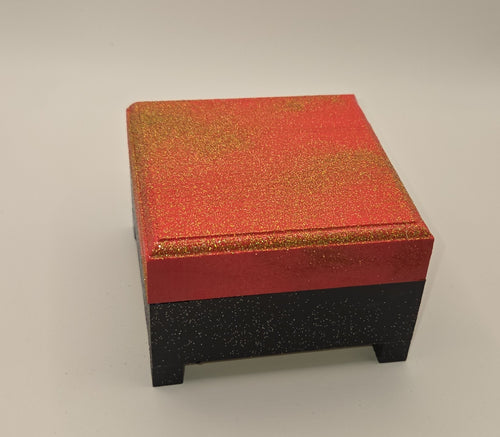 Glitter Adorned Music Box