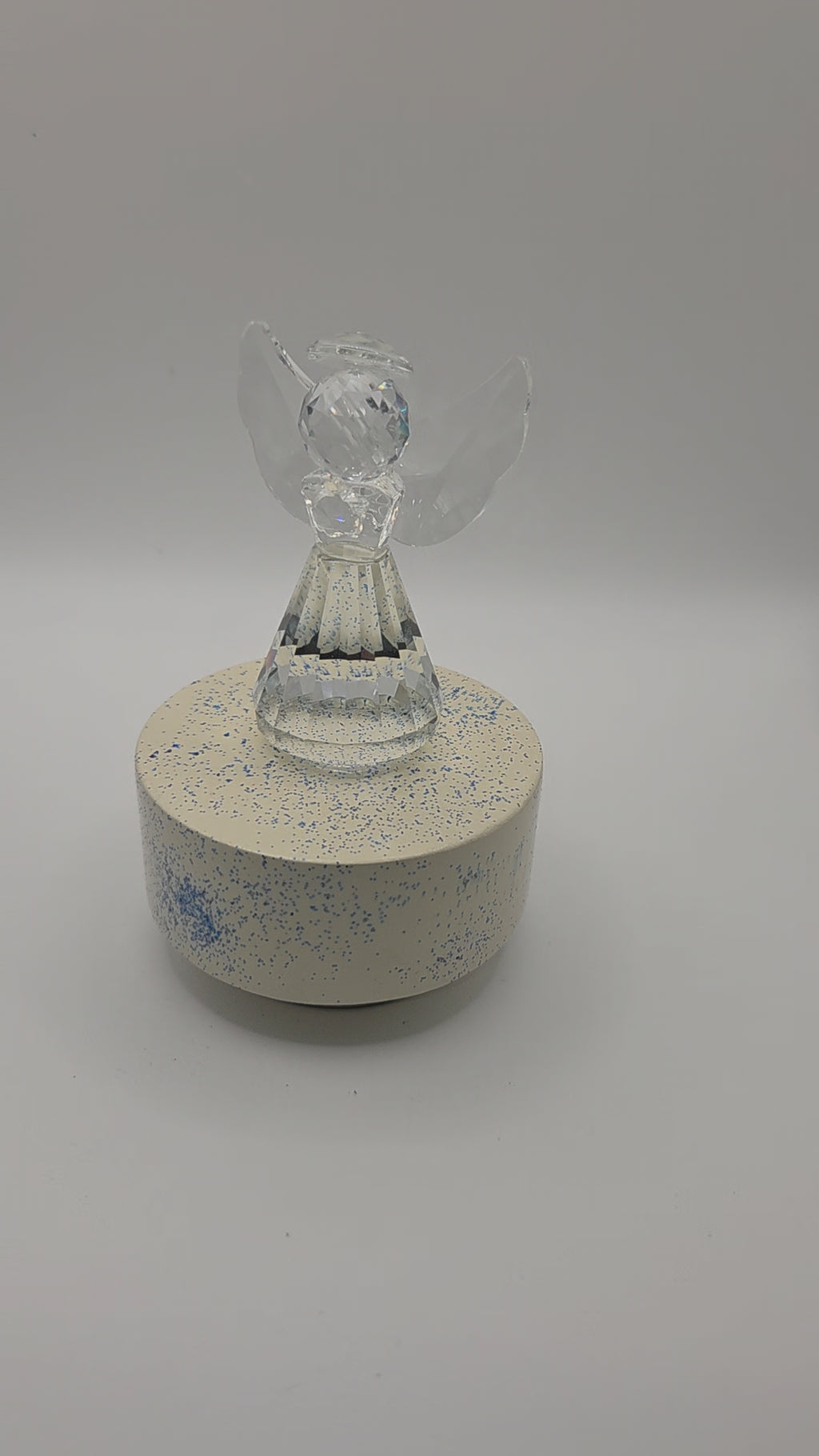 Rotating Angel Music Box