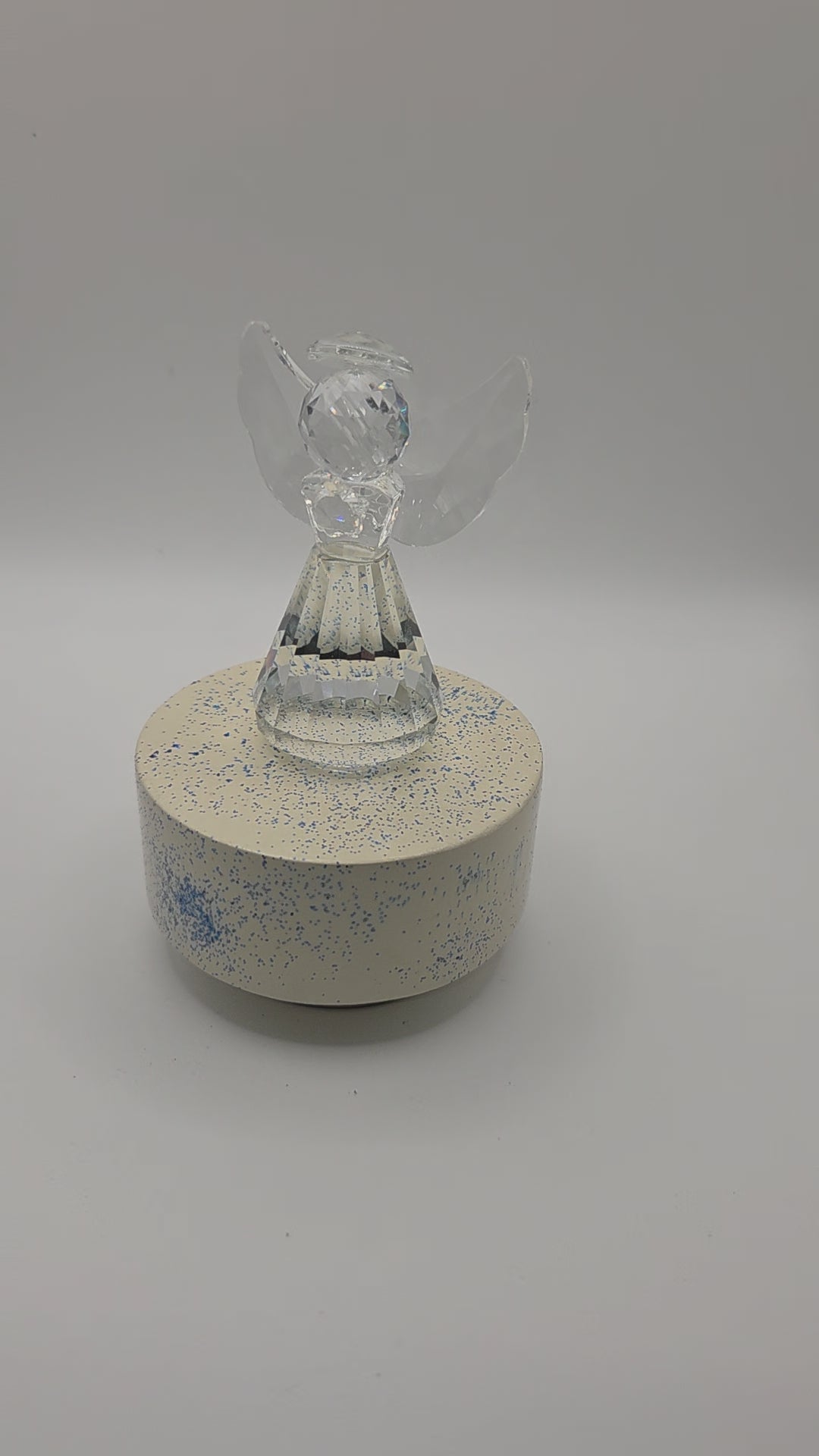 Rotating Angel Music Box