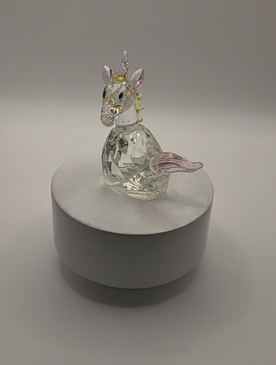 Rotating Horsie Music Box