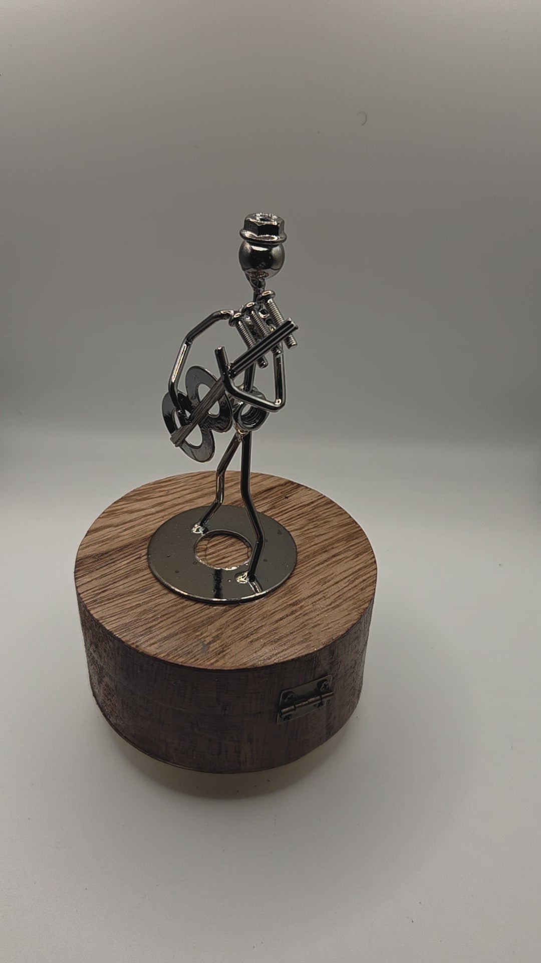Rotating Guitar Player Music Box